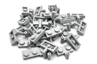 TCM BRICKS Light Bluish Gray Plate 1x2 with Arm Up X50 Compatible Parts & Pieces