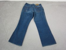 Vintage Long Haul Jeans Mens W 31 L 28 Blue Scoville Zip Boot Cut Made in USA