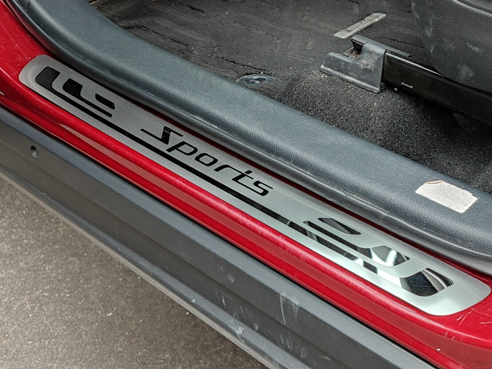 For Seat Leon Accessories Trim Door Sill Guard Protector Scuff Plate