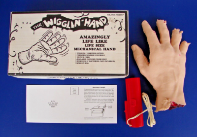 RARE 1983 Vic's Novelty The Wigglin' ZOMBIE Hand, Mechanical