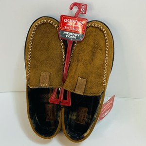 signature levi strauss memory foam slippers