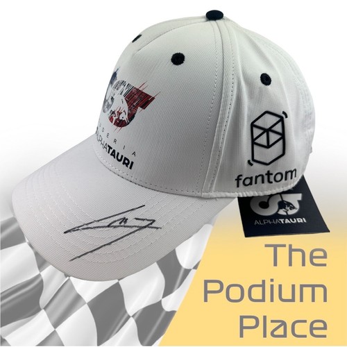 Pierre Gasly Signed AlphaTauri Formula 1 Cap - Picture 2 of 9