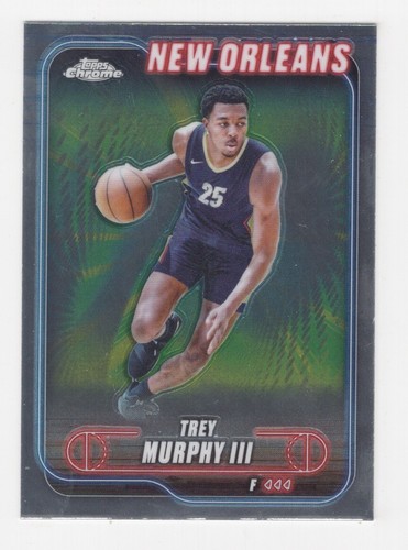 2024-25 TOPPS CHROME BASKETBALL CARDS FROM #101-200 PICK YOU CARD - 第 37/81 張圖片