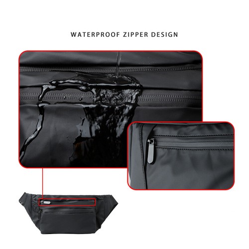 Men Travel Messengers Shoulder Chest Bags Sling Hiking Zip Waterproof Casual - Picture 8 of 9