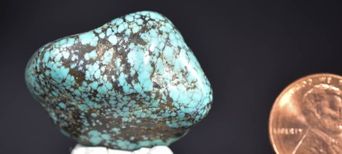Spider web Chinese TURQUOISE Nugget Nugget - Picture 2 of 5