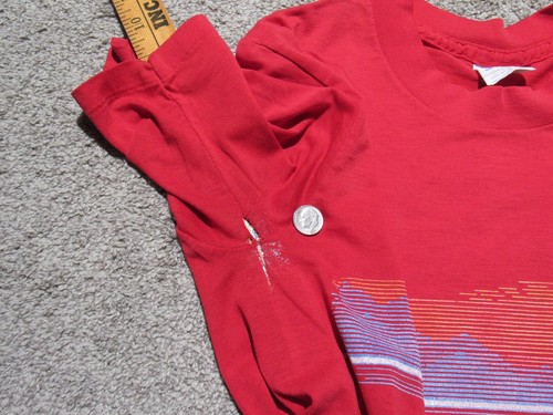 Vtg 70s/80s OREGON Sun Reflection T-SHIRT Mens S/XS Mountain Lake Ocean Art USA - Picture 9 of 12