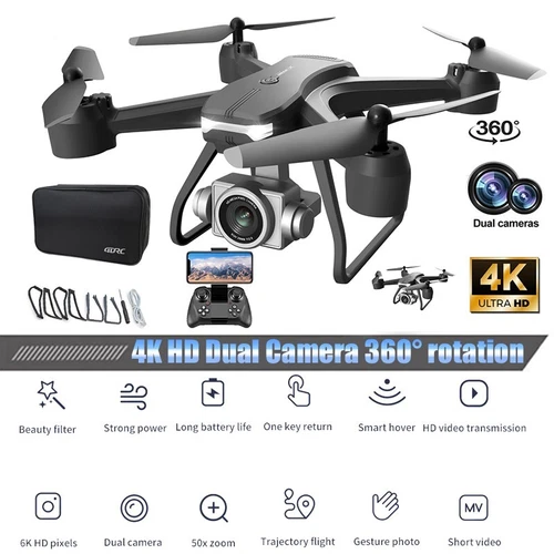 4DRC V14 Drone 6K HD Dual Camera Wifi FPV Portable Professional RC Quadcopter