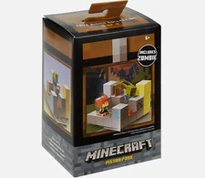 Mojang Mattel Minecraft Cave Biome Collection #2 Piston Push Includes Zombie