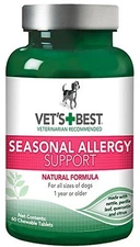 Vet's Best Dog Allergy Chews, Seasonal Allergy Chews For Dogs, Dog Itc