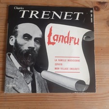 CHARLES TRENET LANDRU RARE EP 1963 LANGUETTE