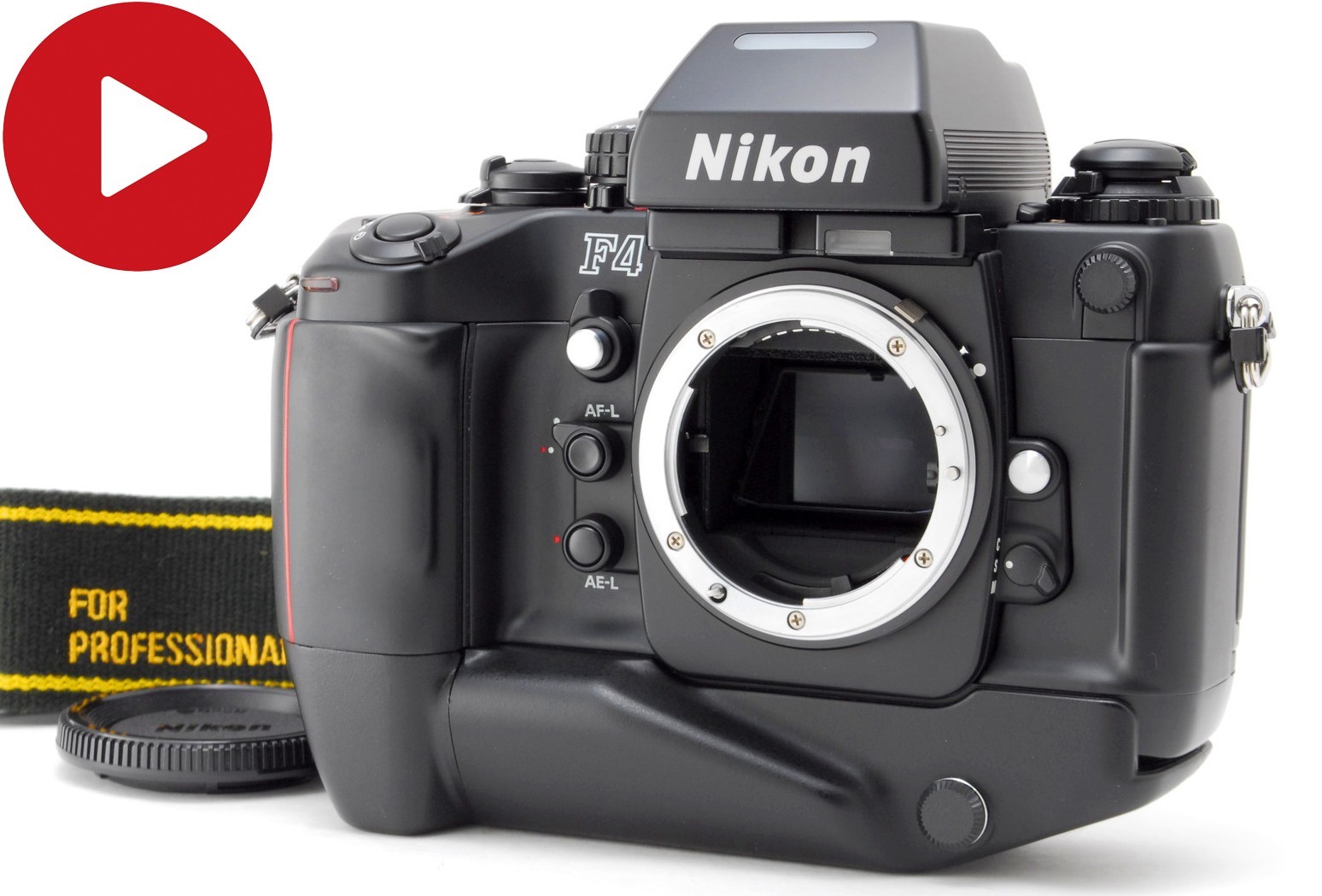 Nikon F4S [MINT] SLR 35mm Film Camera Final Late 261xxxx w/ MB-21 DP-20 F4 S