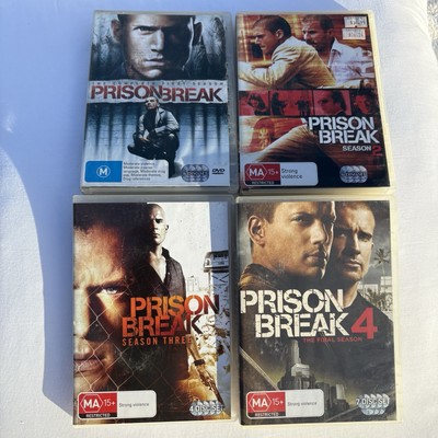 Prison Break Dvd Season 1-4  1 2 3 4 Tv Series