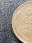 1952-P Lincoln Wheat Cent Die Chip on Left Wheat Stalk Error Penny EF