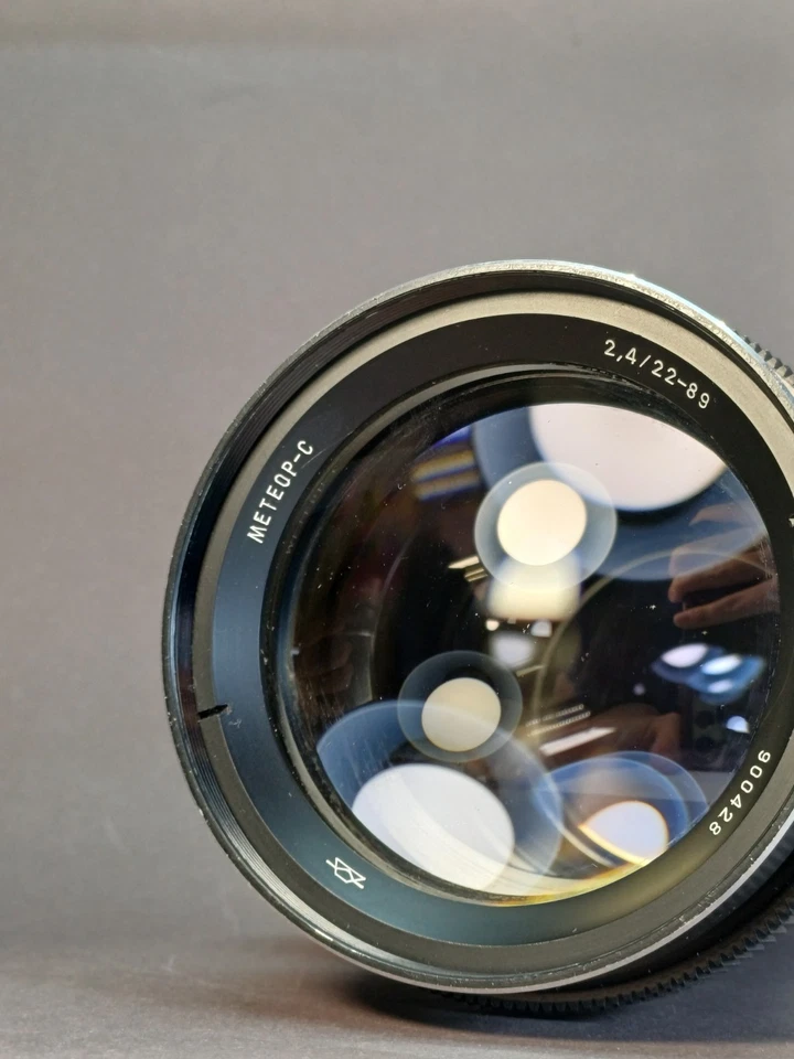 Meteor-C 22-89mm f/2.4 Cine Zoom Lens PL Mount Adapter Soviet Vintage - image 3 of 4