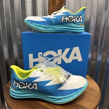 HOKA One One U Crescendo MD Track Spikes Blue White Unisex M 9.5 W 11 New In Box