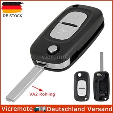 2 Tasten Auto Klapp Schlüssel Ersatz Gehäuse für Renault Kangoo Mercedes Citan 2 Tasten Auto Klapp Schlüssel Ersatz Gehäuse für Renault Kangoo Mercedes Citan