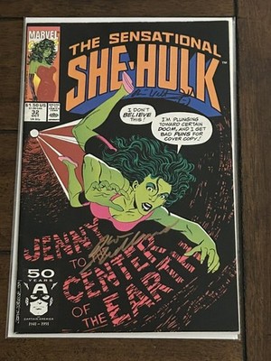 The Sensational She-Hulk #32 Signed by Keith Williams and Renee Whitterstaetter