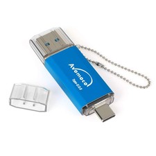USB 3.1 128GB Type C Dual High Speed Photo Backup Stick for Cell Phones with ...