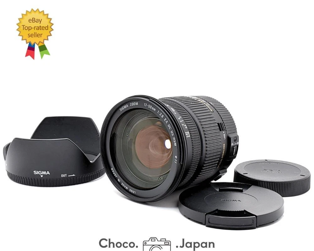 Sigma Canon EF 17-50mm Focal Camera Lenses for sale | eBay