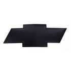 01-02 Chevy Silverado 2500 3500 HD Front Bowtie Grille Emblem w/ Border - Black
