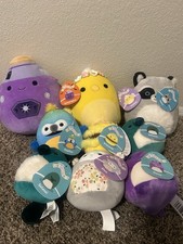 New Squishmallow Lot Of 9 Various Sizes