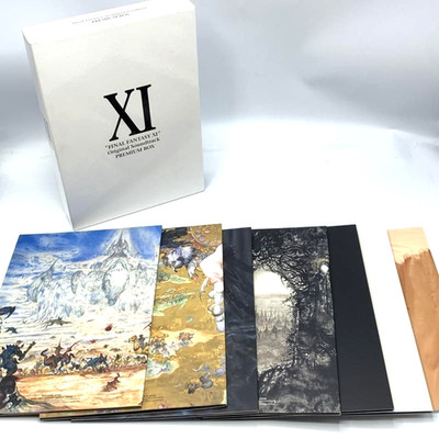 Final Fantasy XI Original Soundtrack Premium Box 7CD Set mit Piano Score FFXI