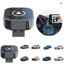 2-in-1 Wireless CarPlay & Android Auto Adapter USB Plug & Play