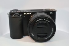 Sony Alpha ZV-E10 24.2MP 4K Video Mirrorless Camera with 16-50mm f/3.5-5.6 Lens
