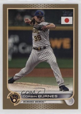 2022 Topps Japan Edition Gold 2/25 Corbin Burnes #197 16we