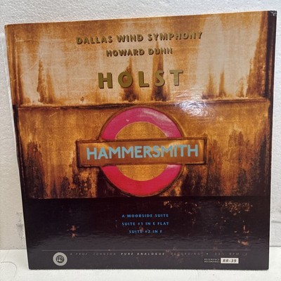 Reference Recordings RR-39 HOLST HAMMERSMITH LP AUDIOPHILE NM.