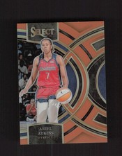 2024 Panini Select WNBA #153 Ariel Atkins Prizms Orange #/125