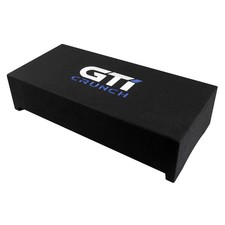 CRUNCH GTi200S - 2x20cm/200mm Auto Geäuse Subwoofer mit Passiv Membran 400W MAX