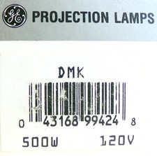 DMK projector lamp / 500 w / 120 v / new unused stock