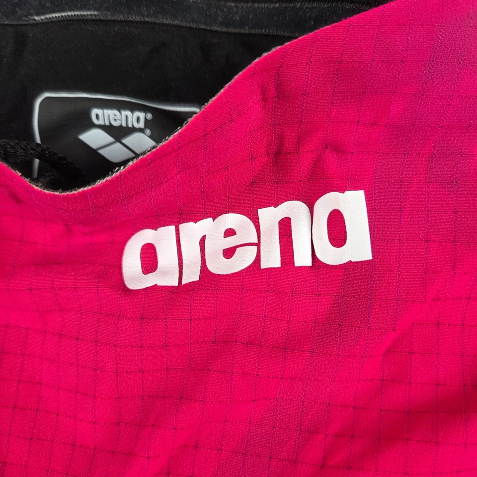 Arena Powerskin Carbon Pro Mark 2 Jammer Sz 26 Bright Red - NEW - Image 2 of 4