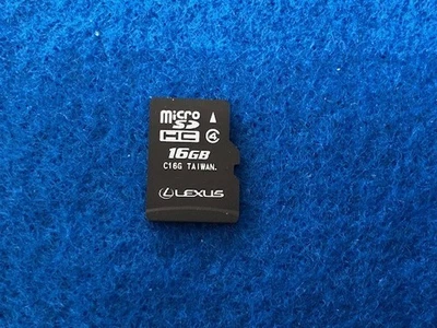 2013 2014 2015 LEXUS CT200h NAVIGATION NAV MAP MICRO SD OEM GENUINE 86271-76030 - Image 1 of 2