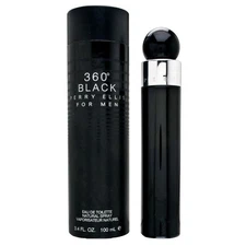Perry Ellis 360 Black 3.4 oz / 100 ml Eau De Toilette Spray For Men