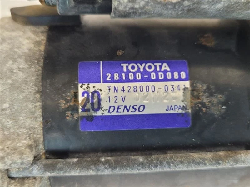 Motor de arranque 2003-2008 PONTIAC VIBE 1.8L 88969483   - Imagem 2 de 4