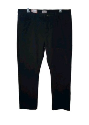 New Weatherproof Stretch Canvas Fleece Lined Pants Moon Shadow Gray Mens 40x34