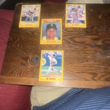 SCORE Viola Jackson Murphy Hershiser MLB Baseball Trading Card Lot 4 Cards