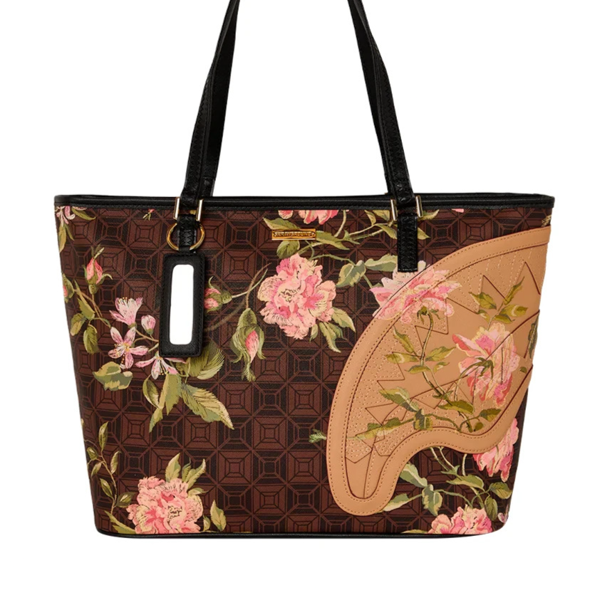 Sprayground AI Dreamers Garden Tote Bag🔥New Exclusive Black Large