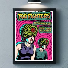 Foo Fighters New Haven Connecticut 2025 Venue Poster On September 23 2025