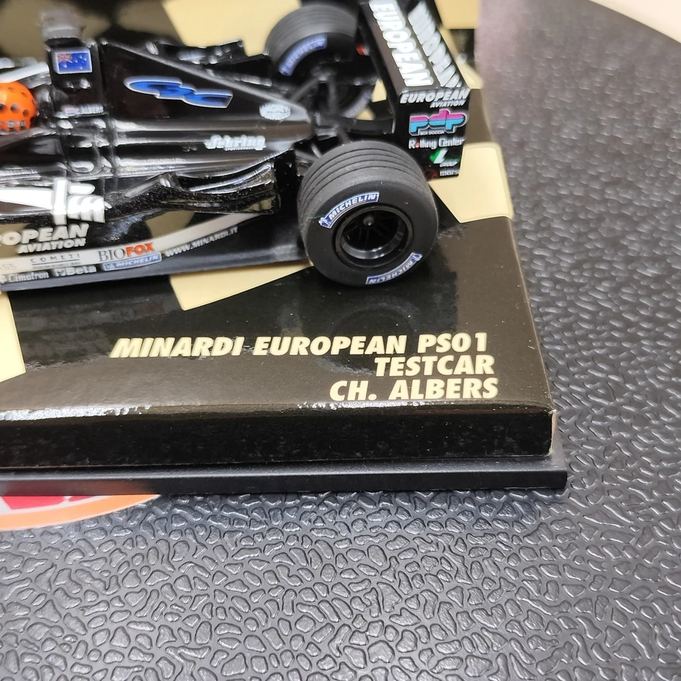 Minichamps 1/43 Minardi European PS01 Testcar Christijan Albers 400010121 - Image 3 of 4