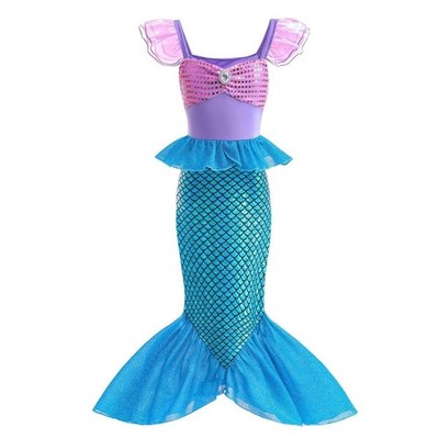 Mädchen Prinzessinnenkleid Vestidos Charmantes Cosplay-Kostüm Kinder Gebur