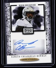 2021 SAGE Premier Draft Ramaud Chiaokhiao-Bowman #A69 Autographs Black