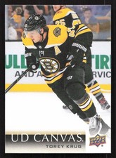 2018-19 Upper Deck Torey Krug UD Canvas #C127 Card