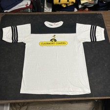 Vintage Clairmont Camera Shirt 1970s Hollywood Vancouver Film MGM 60s Paramount
