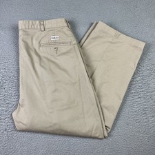 Vintage Polo Ralph Lauren Andrew Pants Mens 36x27 Pleated Cotton Canvas