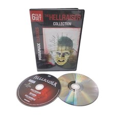 Hellraiser Collection 6 Film Set DVD 2014 2-Disc Doug Bradley Pre-Owned Horror
