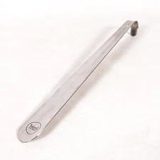 Island Genius Silver Stainless Steel Metal Shoe Horn 16" Long Reach Boot Helper