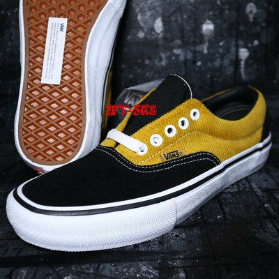 corduroy yellow vans